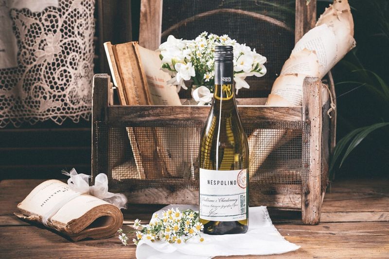 Le vin blanc Nespolino Trebbiano Rubicone